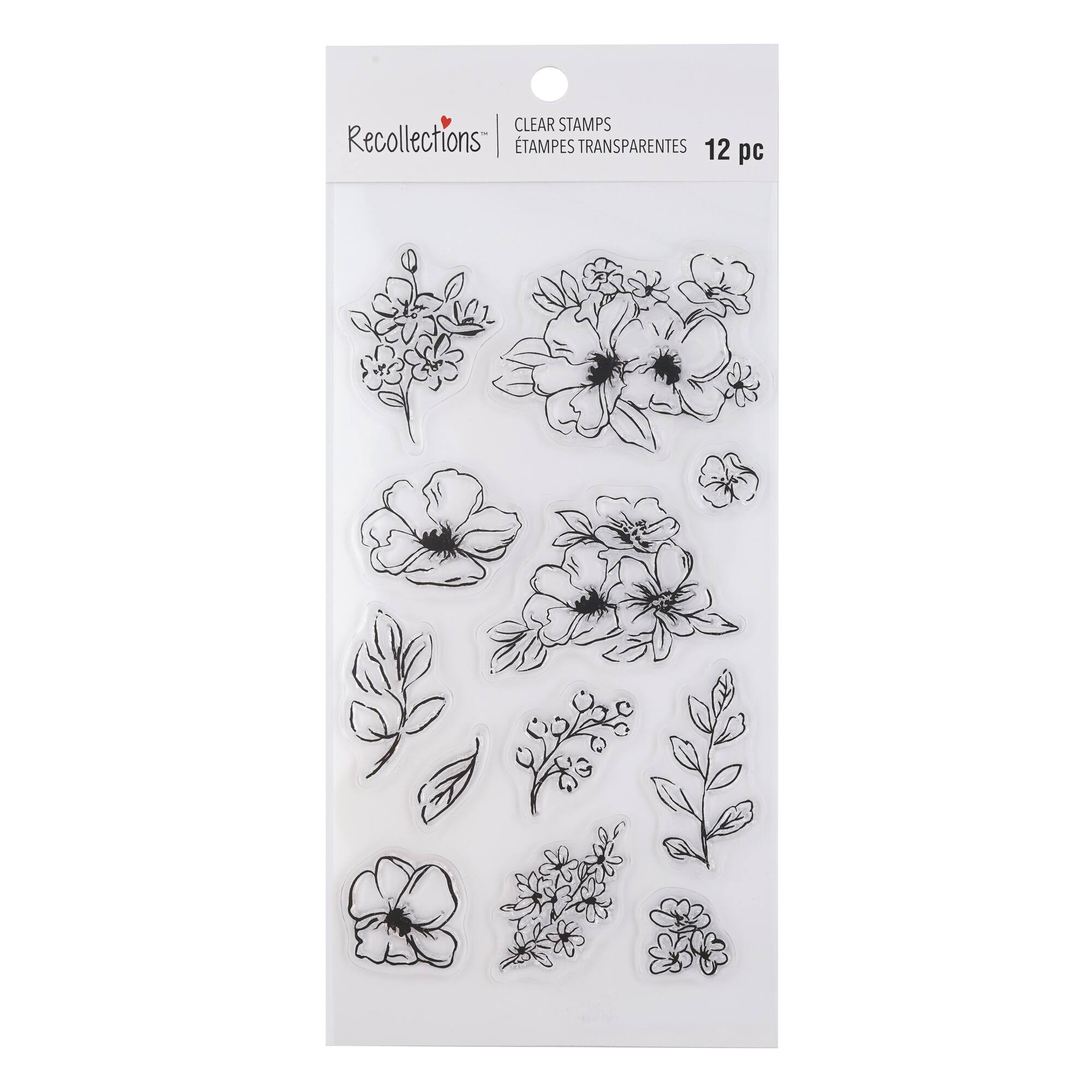 Poppy Flower Clear Stamp Set by Recollections™